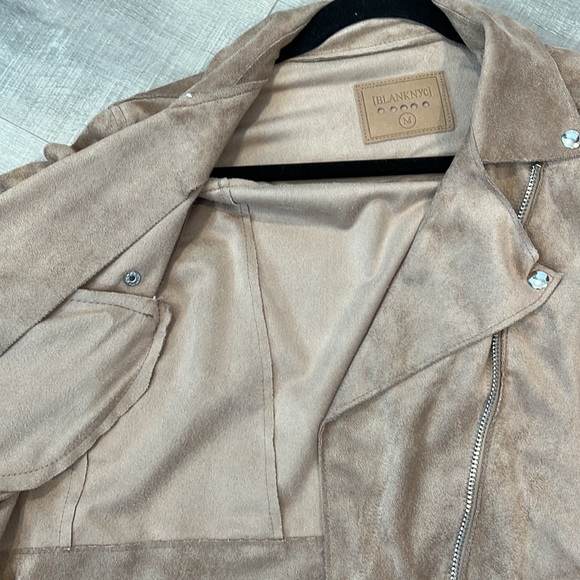 Blanknyc faux suede moto jacket - Picture 3 of 4